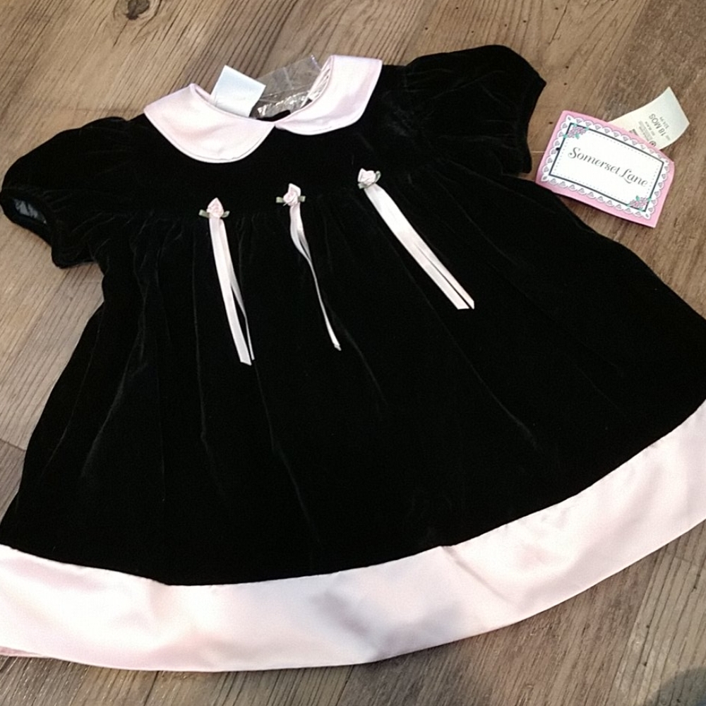 NEW Vintage Velvet Dress 18 months